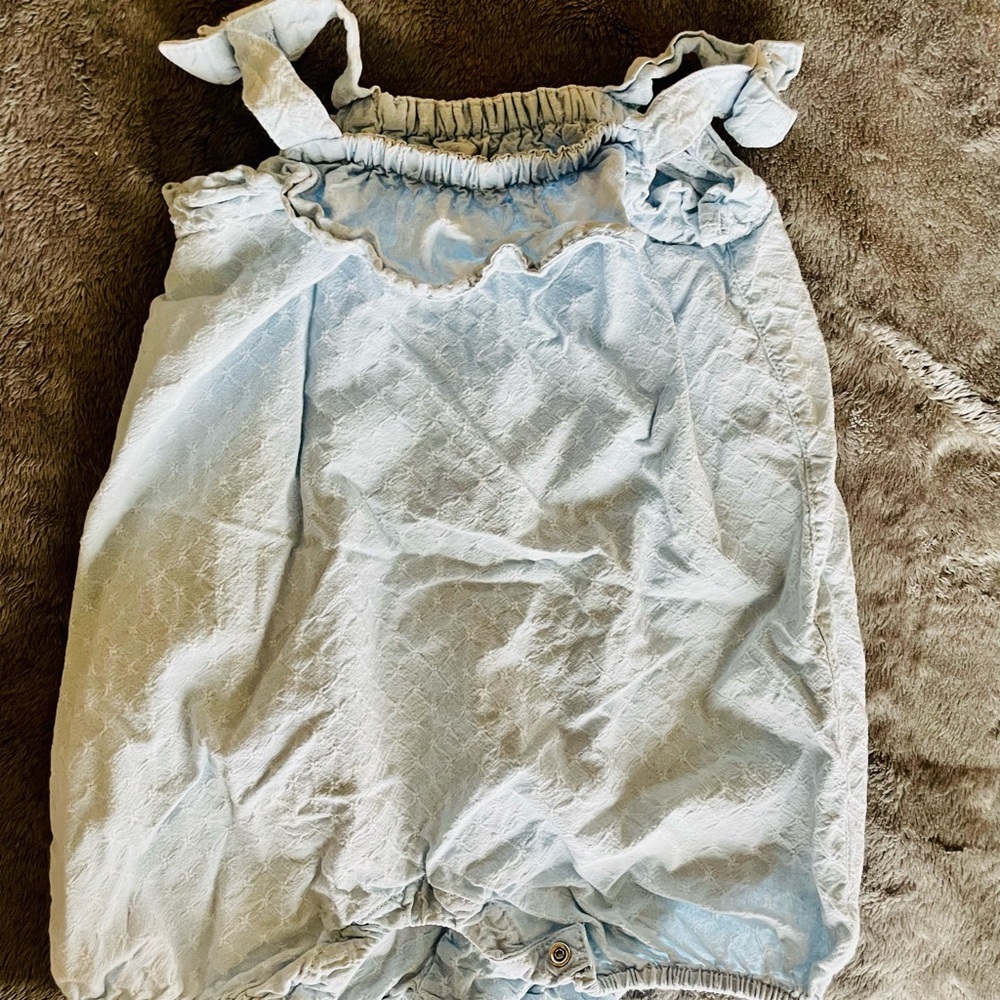 Baby Gap denim onesie size 18-24M - Picture 4 of 5